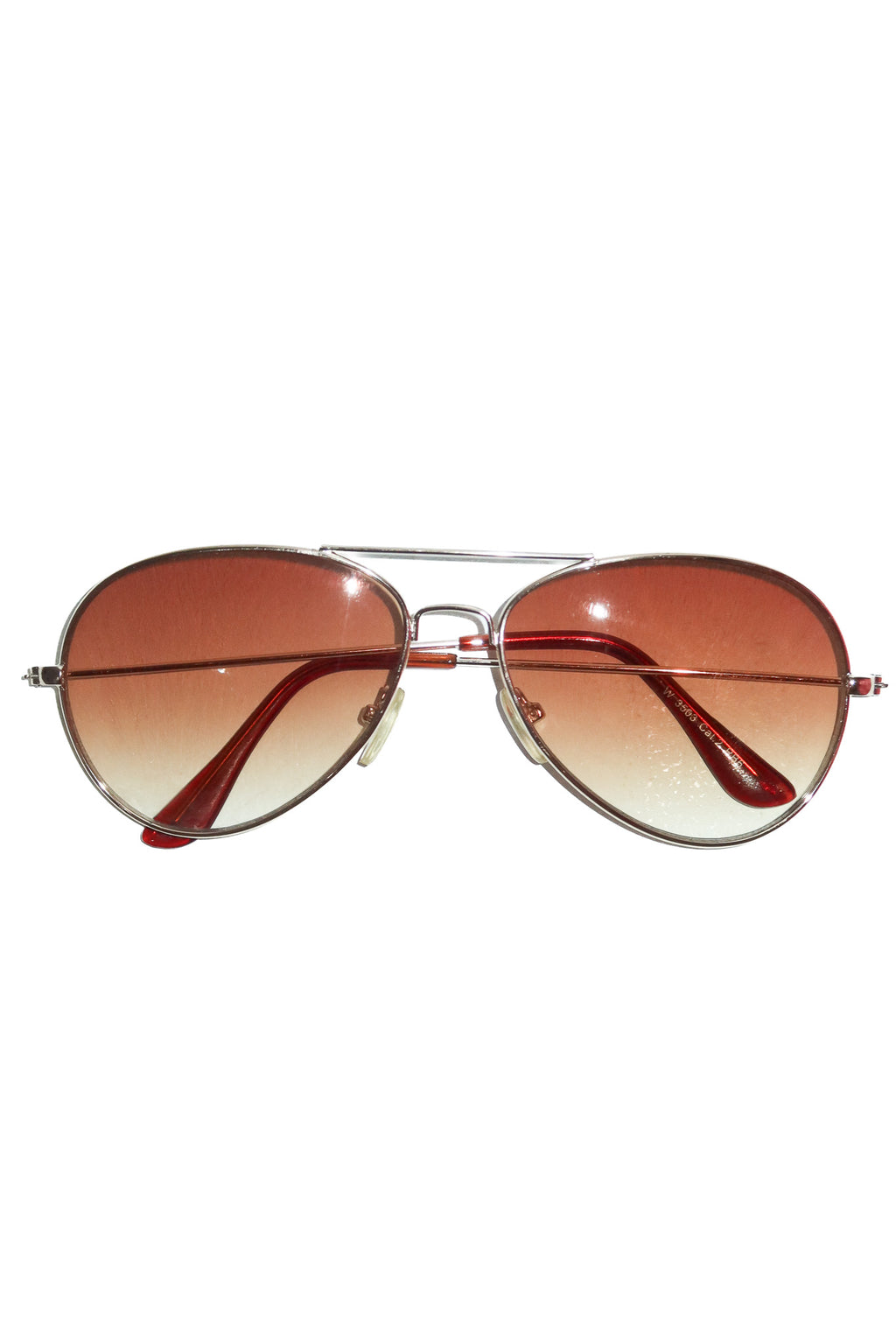 2000’s aviator gradient sunglasses brown.