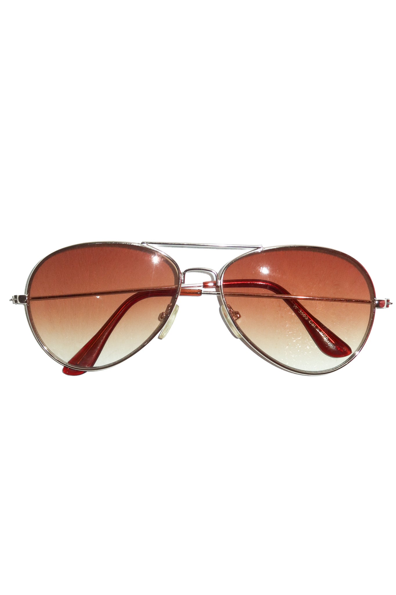 2000’s aviator gradient sunglasses brown.