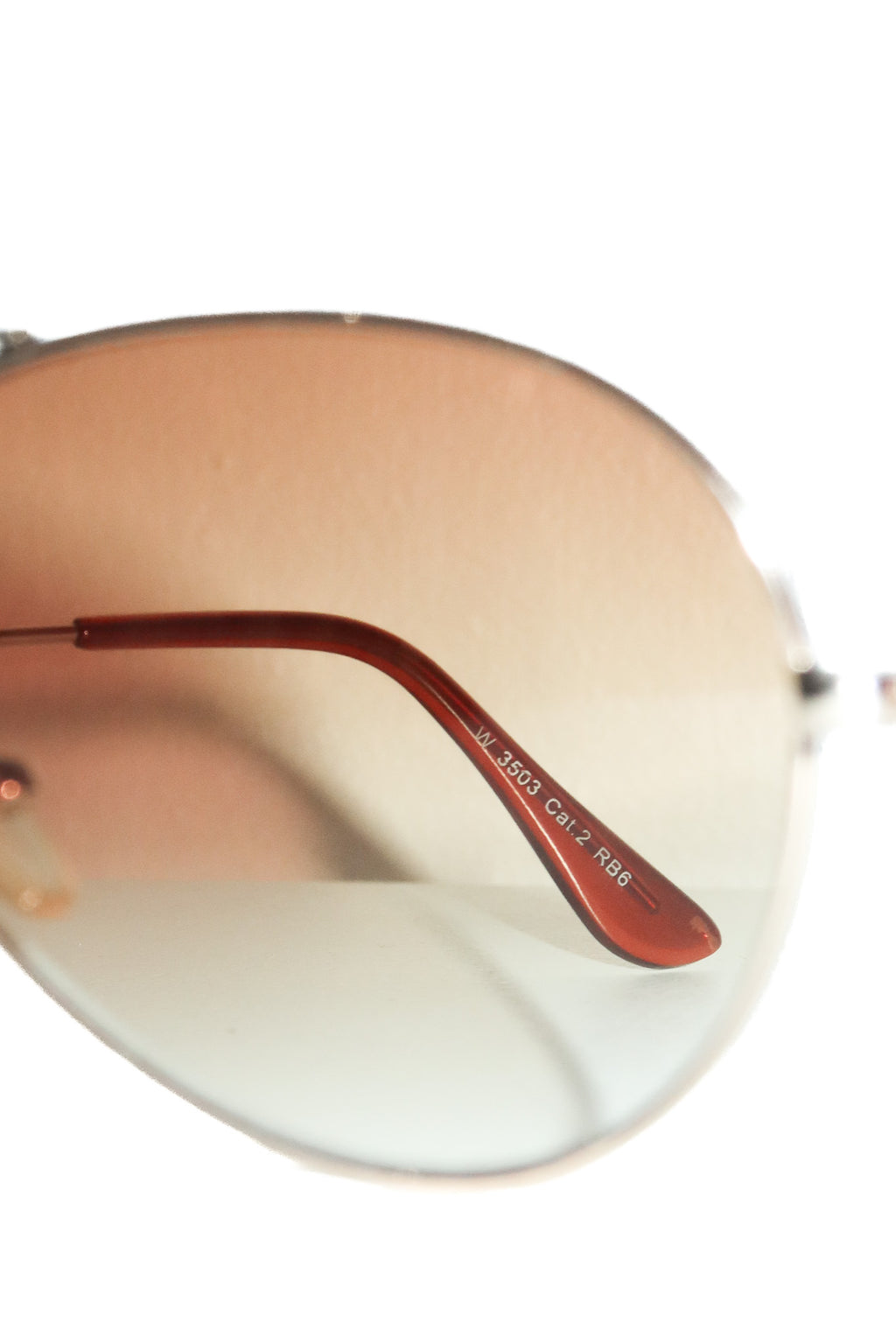 2000’s aviator gradient sunglasses brown.