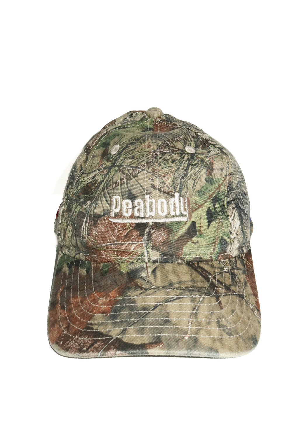 2000’s peabody realtree camo cap green.
