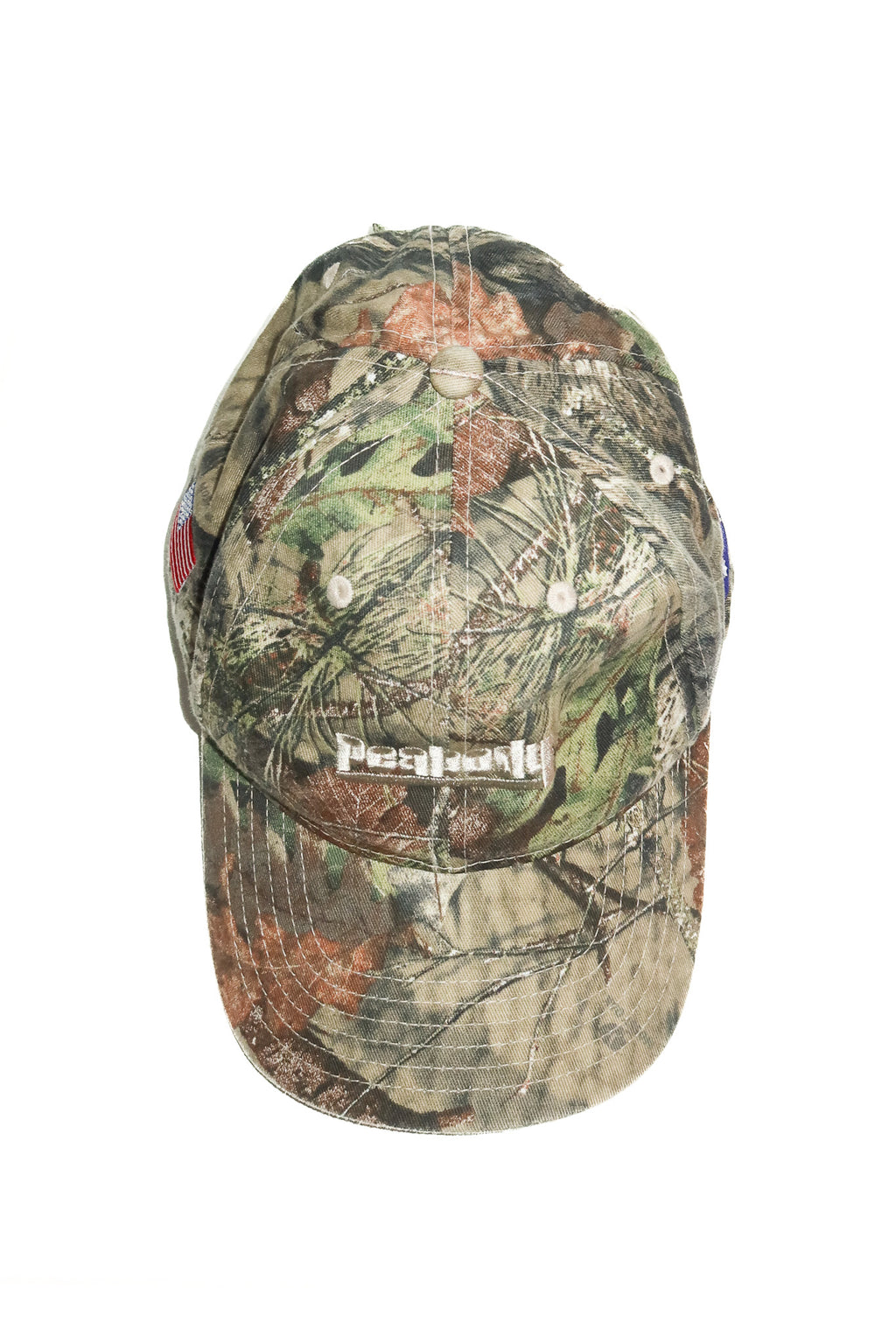 2000’s peabody realtree camo cap green.