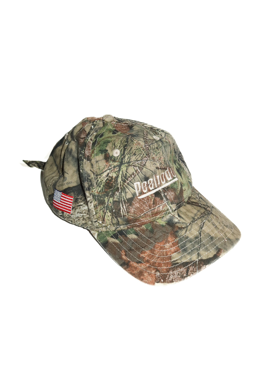 2000’s peabody realtree camo cap green.