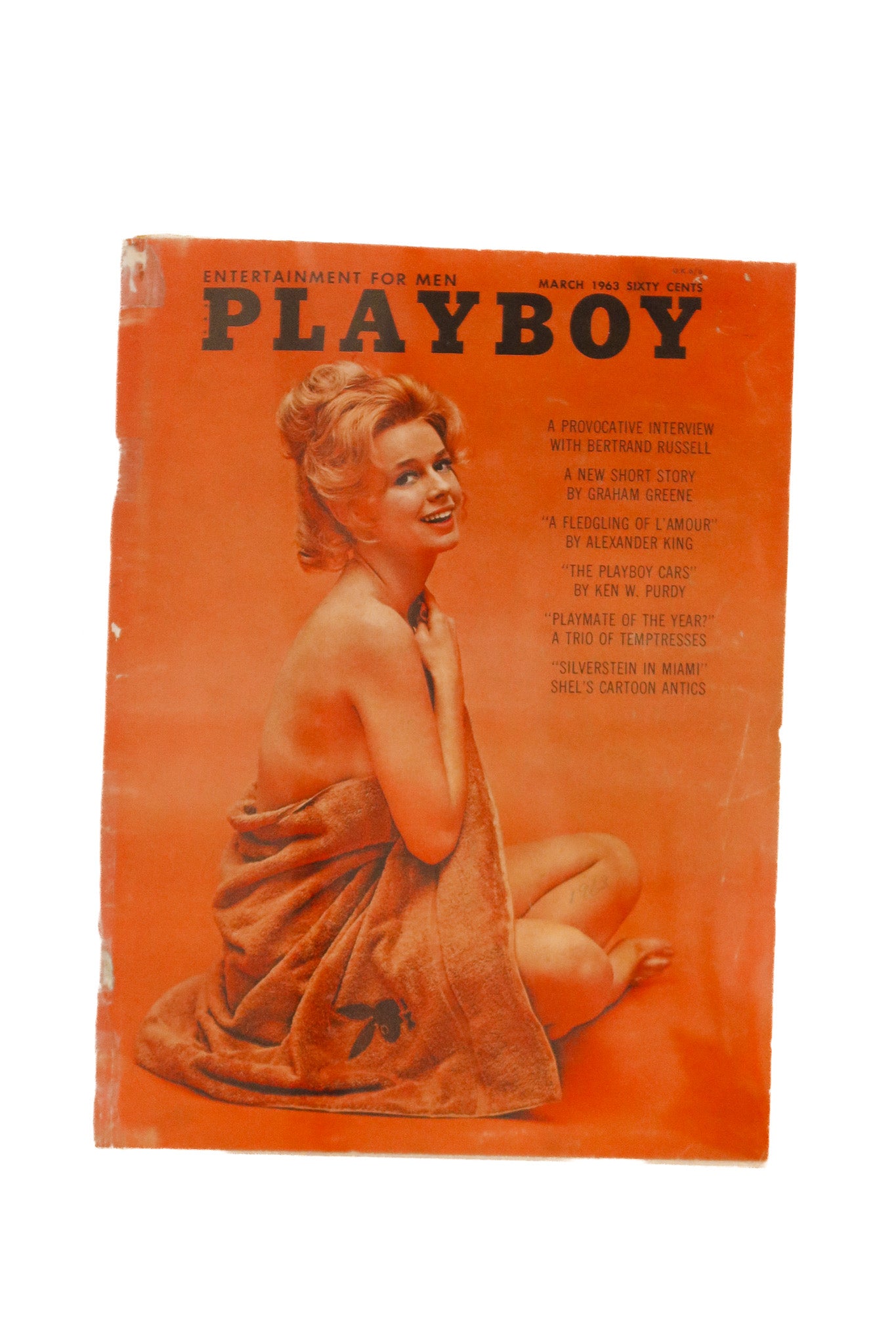 playboy magazine, march 1963.