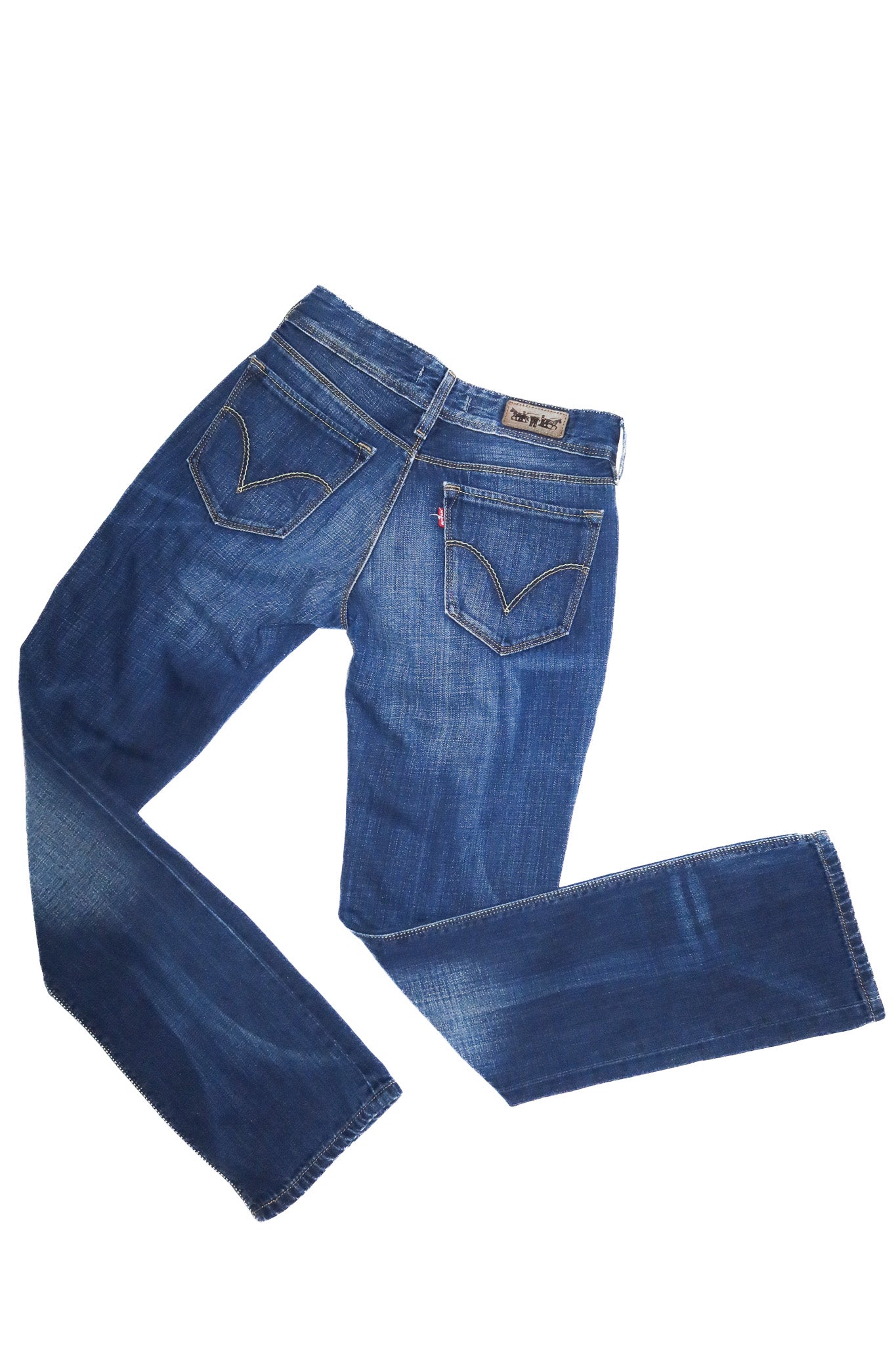 2000’s levi’s 470 straight fit jeans blue.