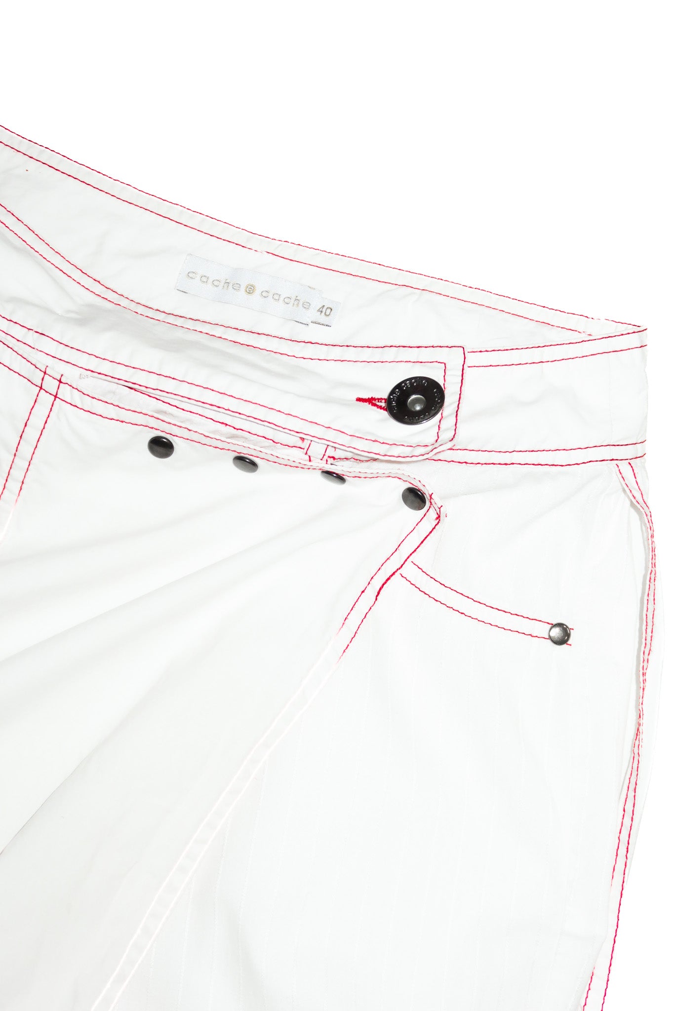 2000’s cache cache cargo skort white.
