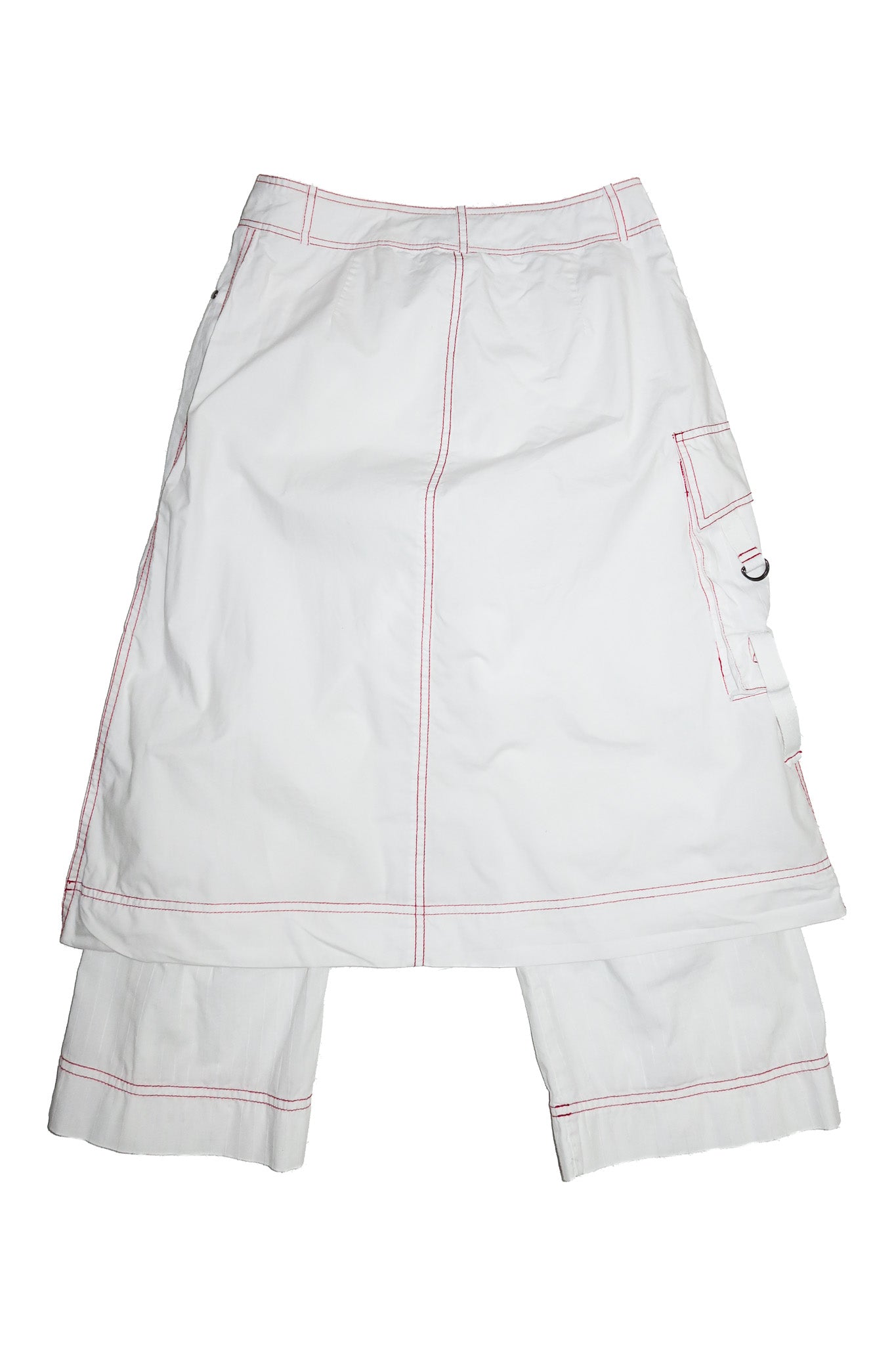 2000’s cache cache cargo skort white.