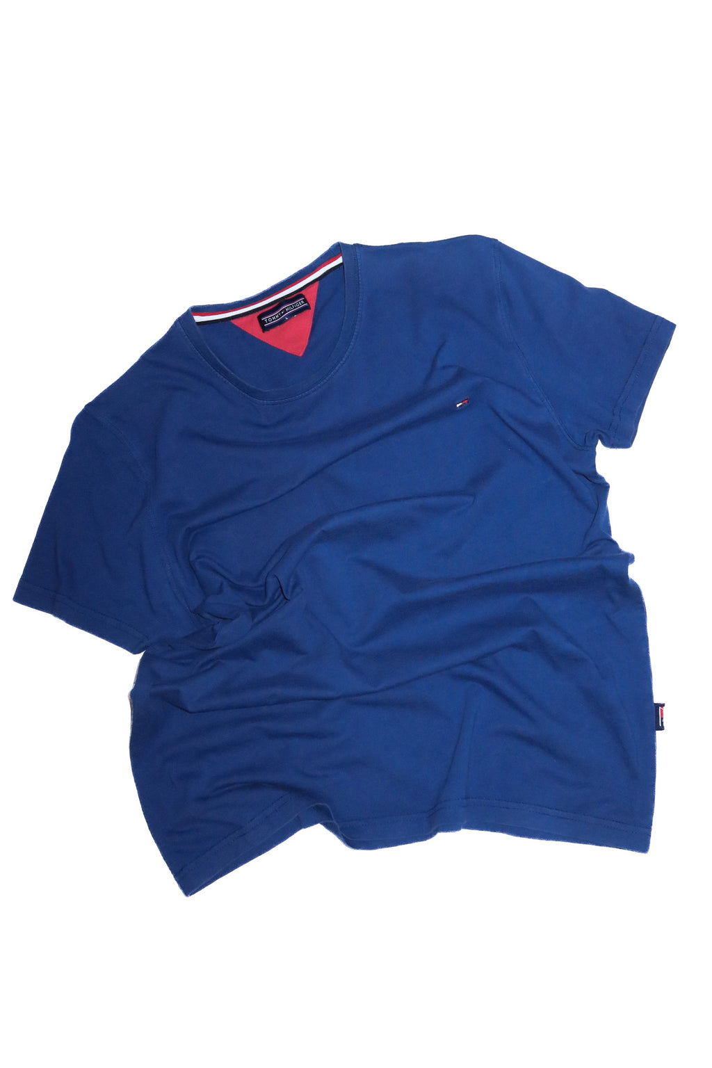 1990’s tommy hilfiger logo t-shirt blue.