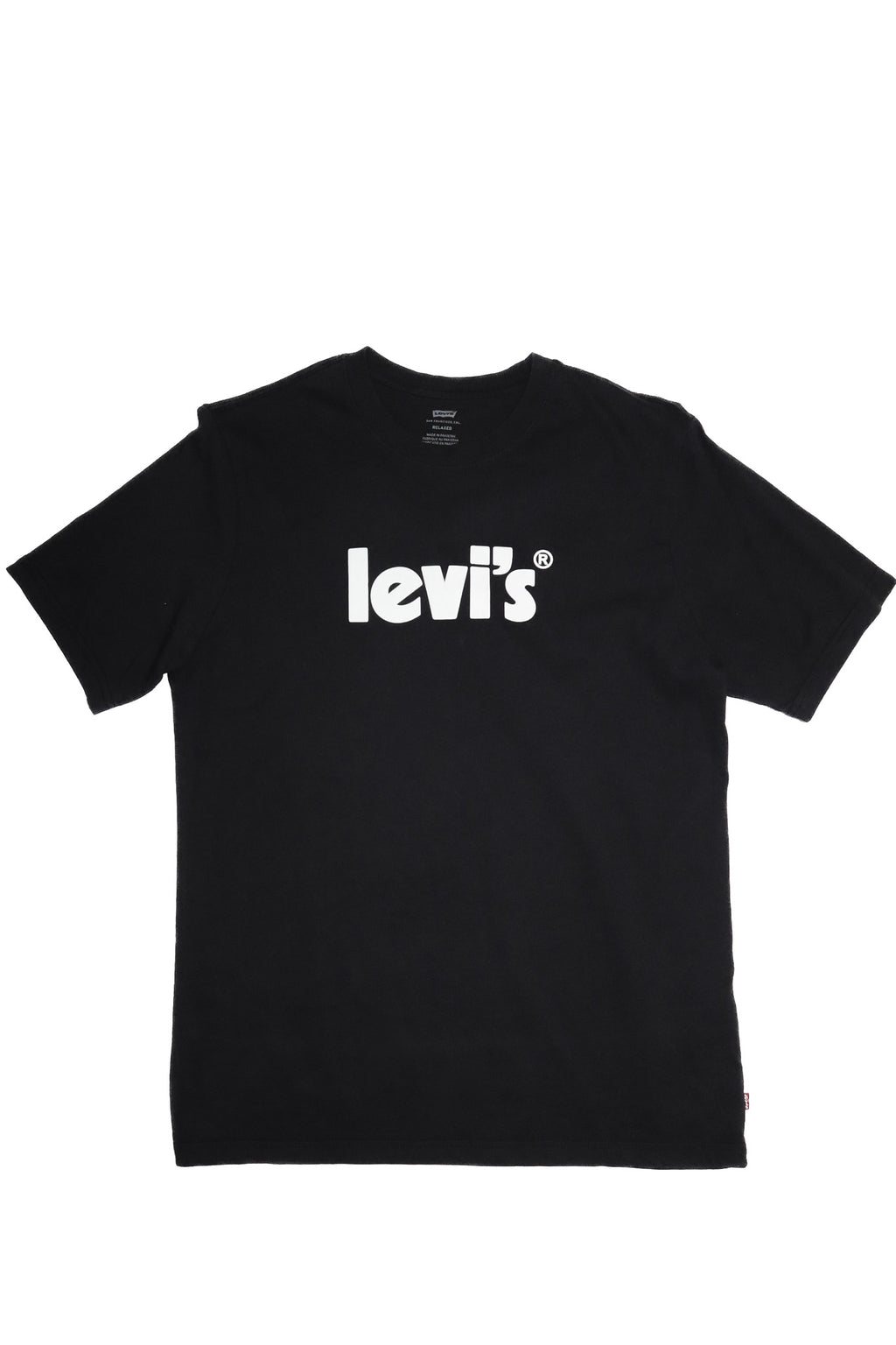 2000’s levi’s relaxed logo t-shirt black.