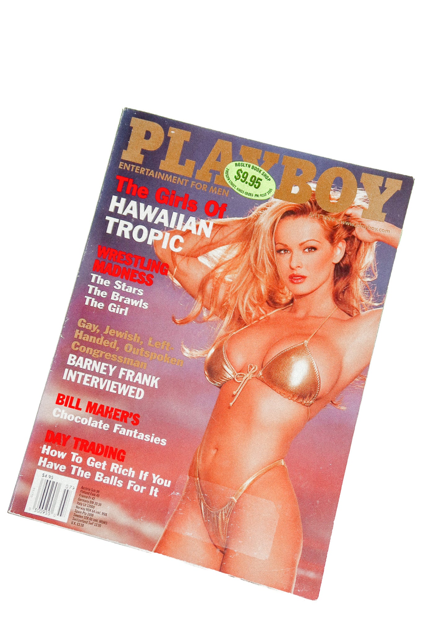 playboy magazine, july 1999.