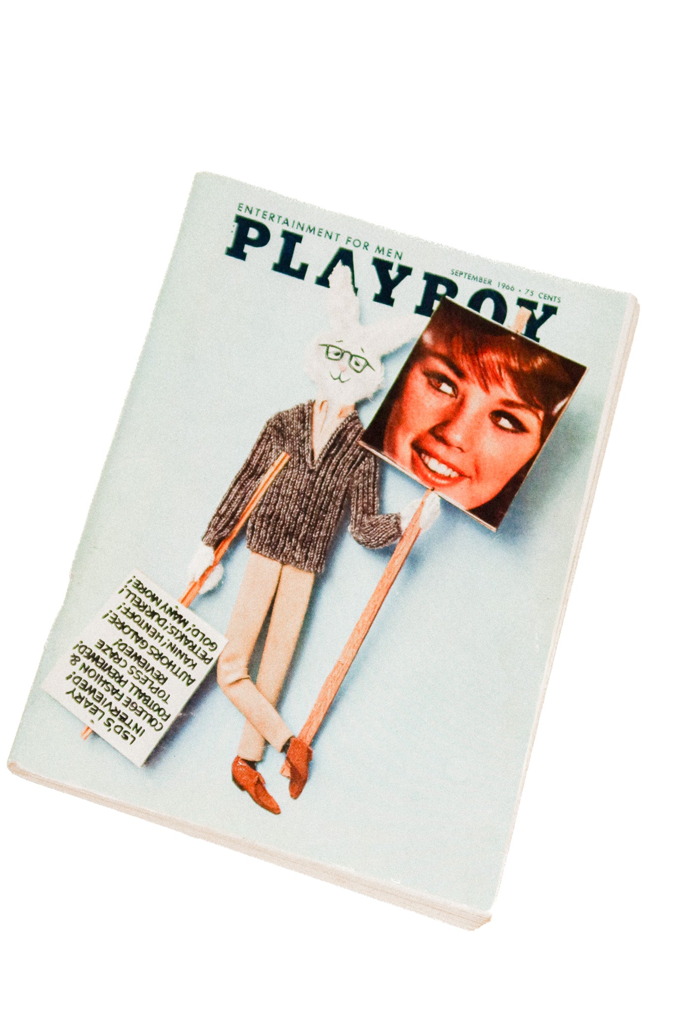 playboy magazine, september 1966.