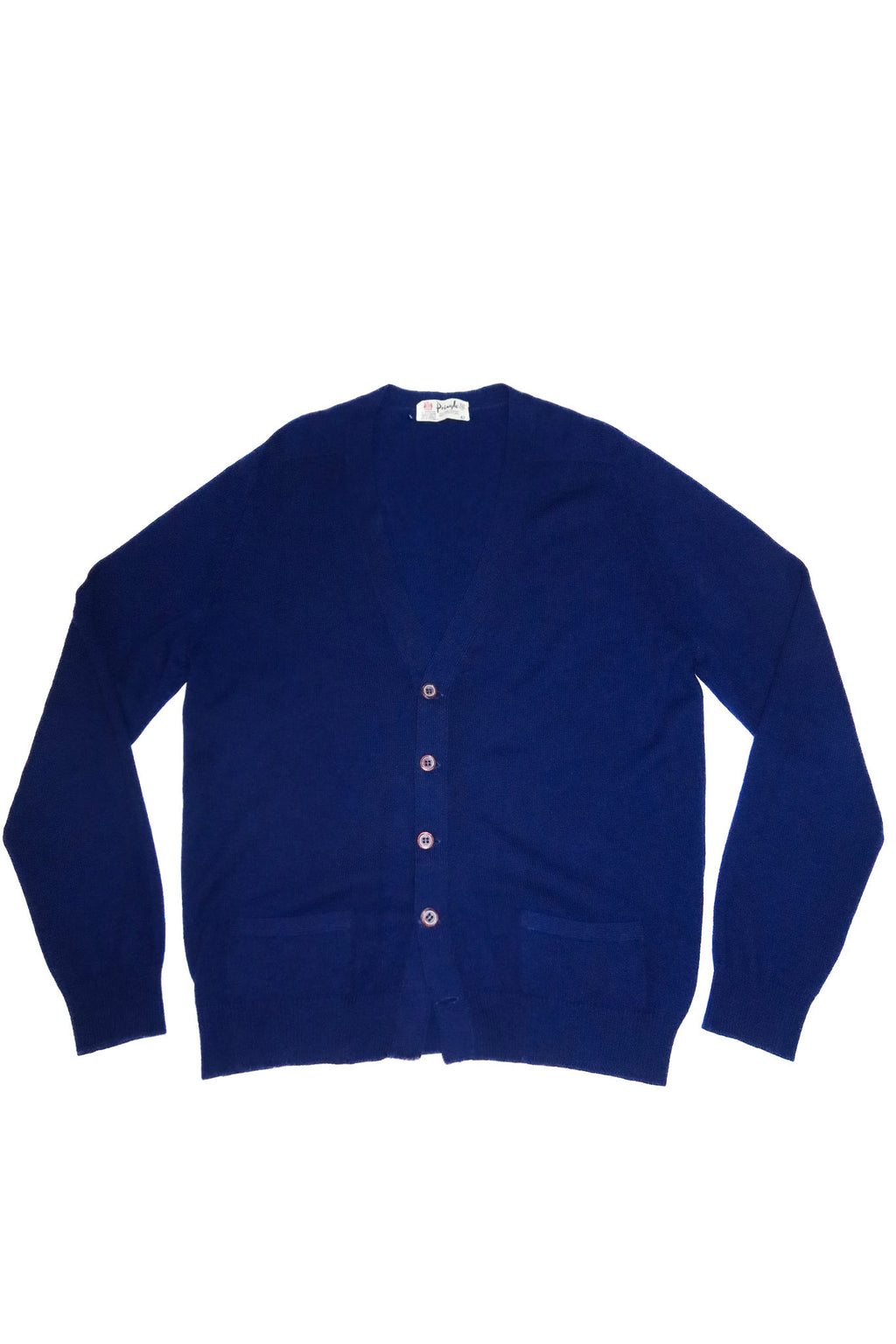 1980’s pringle of scotland cashmere cardigan navy.
