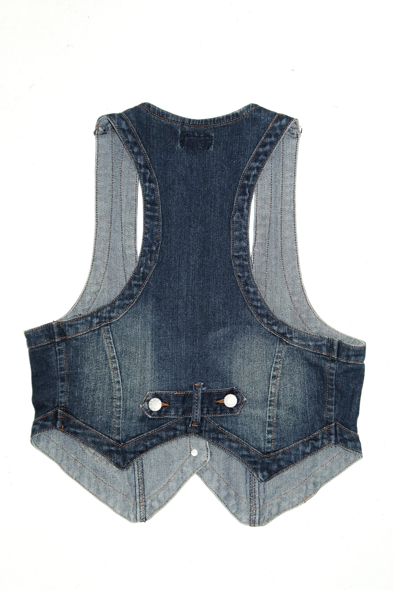 tyte jeanswear denim vest blue.