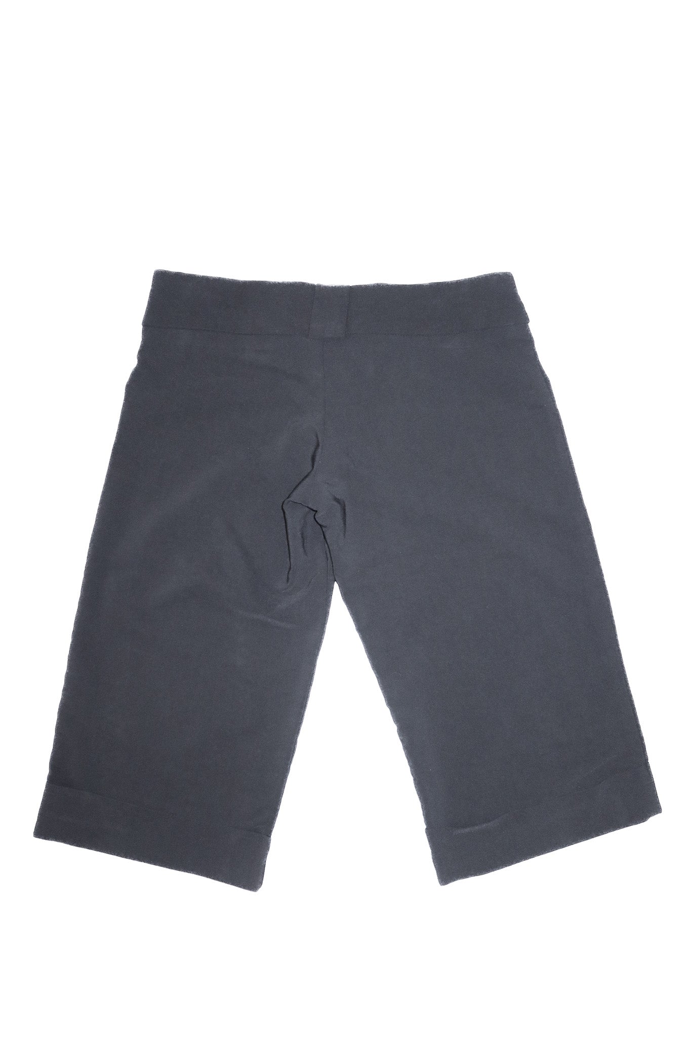 2000’s wet seal low-rise culottes charcoal.