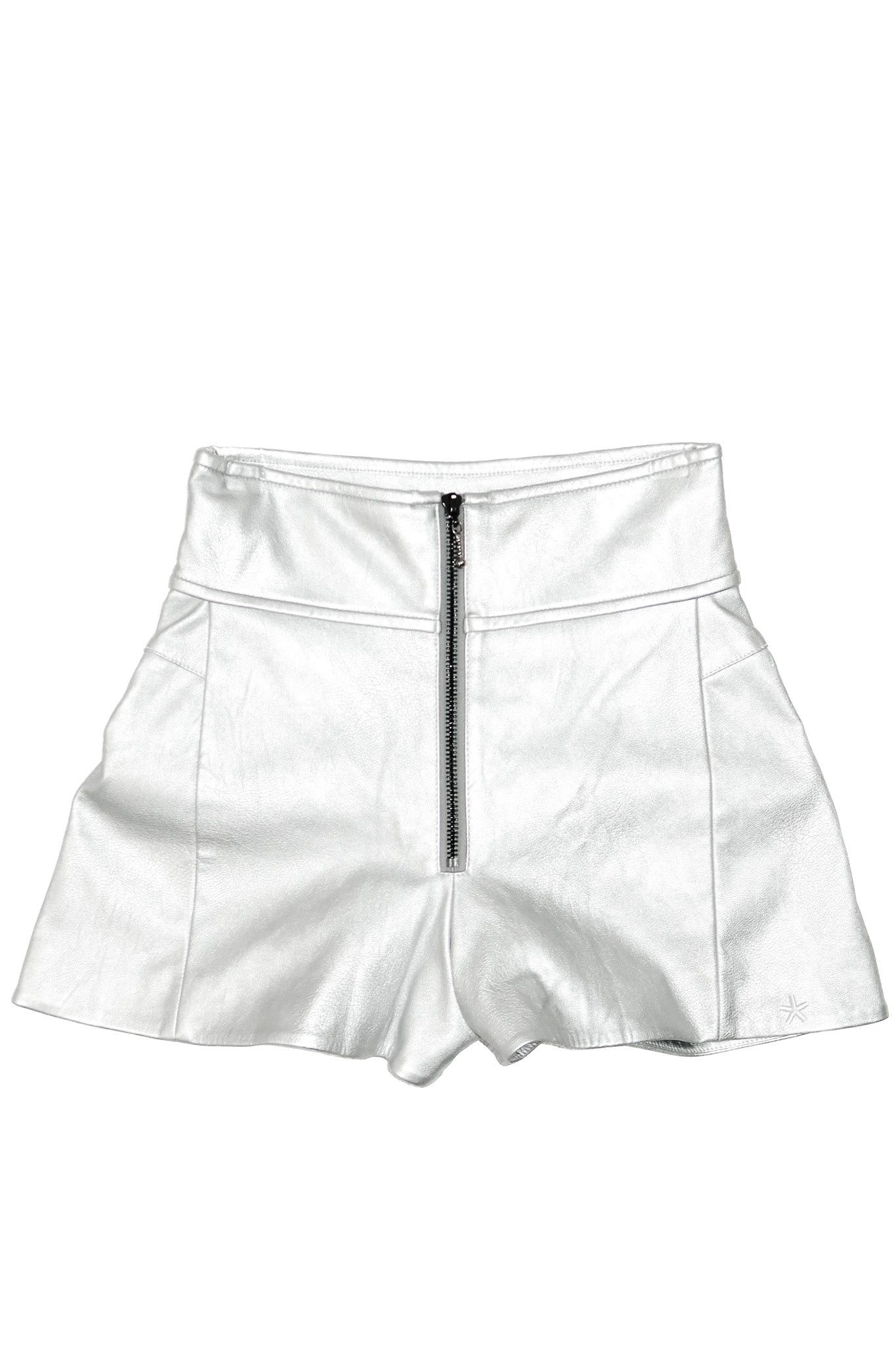 après studio high-rise shorts silver (2016 sample.)