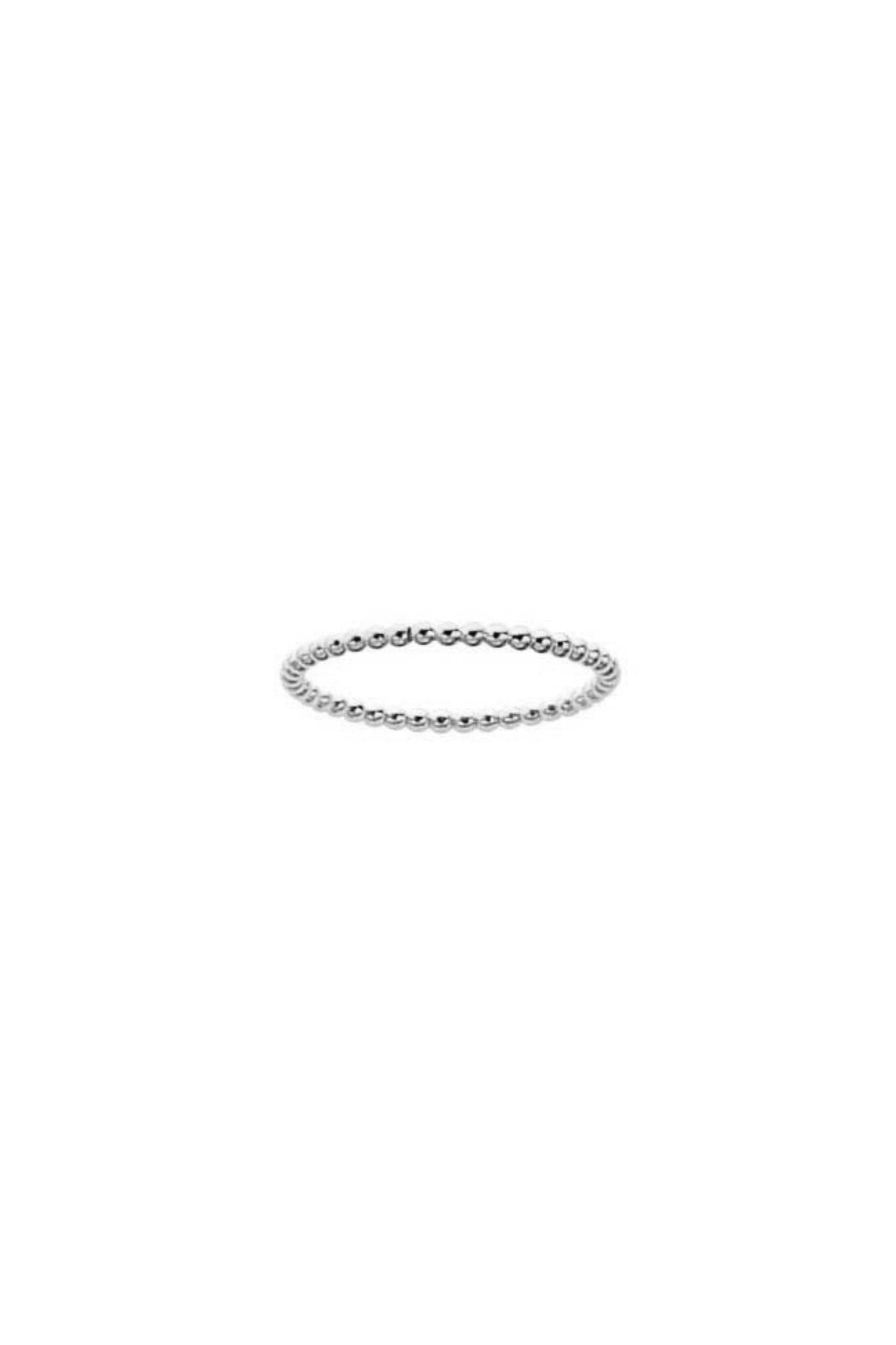 bubble ring silver.