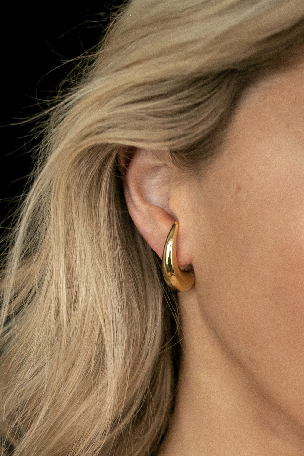 coco earrings gold.