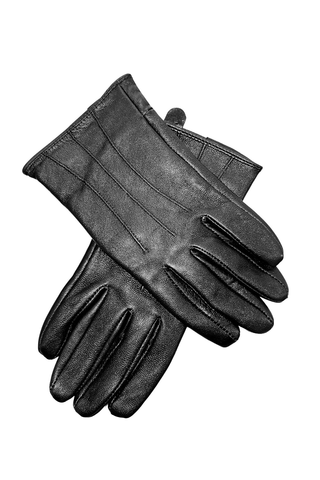 2000’s leather gloves black.